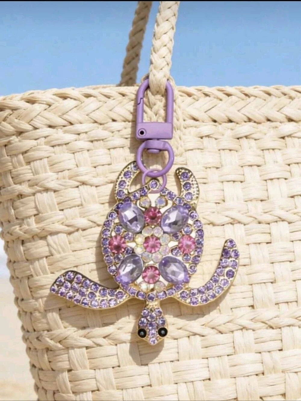 Turtle Bag Charm/ Keychain NEW